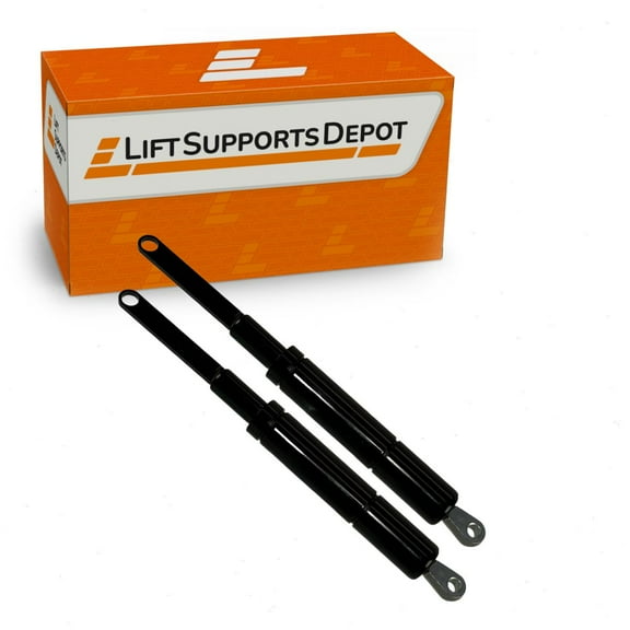 Set of 2 Replaces 80109681 Briggs And Stratton Steering Dampers New for Car Gas Shock Strut - Lift Supports Depot P10544-a