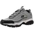 thumbnail image 3 of Skechers Energy Afterburn Lace-Up Sneakers, Mens Athletic Shoes with Leather and Mesh Upper, 3 of 8