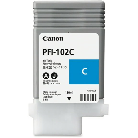 Canon, CNM0896B001AA, PFI-102 Ink Tank, 1 Each