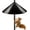 Black, variant on 16/18/19 Inches Plastic Squirrel Proof Baffle – Wide Squirrel Protection for Bird Feeders –Hangable Baffle, Protects Bird Houses from Squirrels