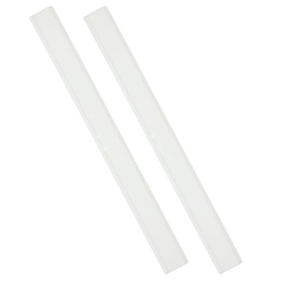 2 Pcs Wiper Strip Blades Car Window Cleaning Squeegee Hand White Silica Gel Rubber Man