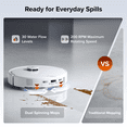 thumbnail image 5 of Roborock Qrevo Series 2 Pro SE Robot Vacuum and Mop, 19,000Pa Suction, FlexiArm Edge Mopping, Zero-Tangle, High-Temperature Mop Self-Cleaning, Smart Obstacle Avoidance, Auto Mop Removal, 5 of 11