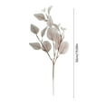 thumbnail image 3 of Artificial Silk Leaf Greenery Stems for Wedding Bouquets, Party Decor, and Home Office Floral Arrangements, 3 of 6