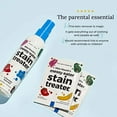 thumbnail image 4 of Miss Mouth's Messy Eater Stain Treater Spray - 4oz 2 Pack Stain Remover - Newborn & Baby Essentials - No Dry Cleaning Food, Grease, Coffee Off Laundry, Underwear, Fabric, 4 of 7