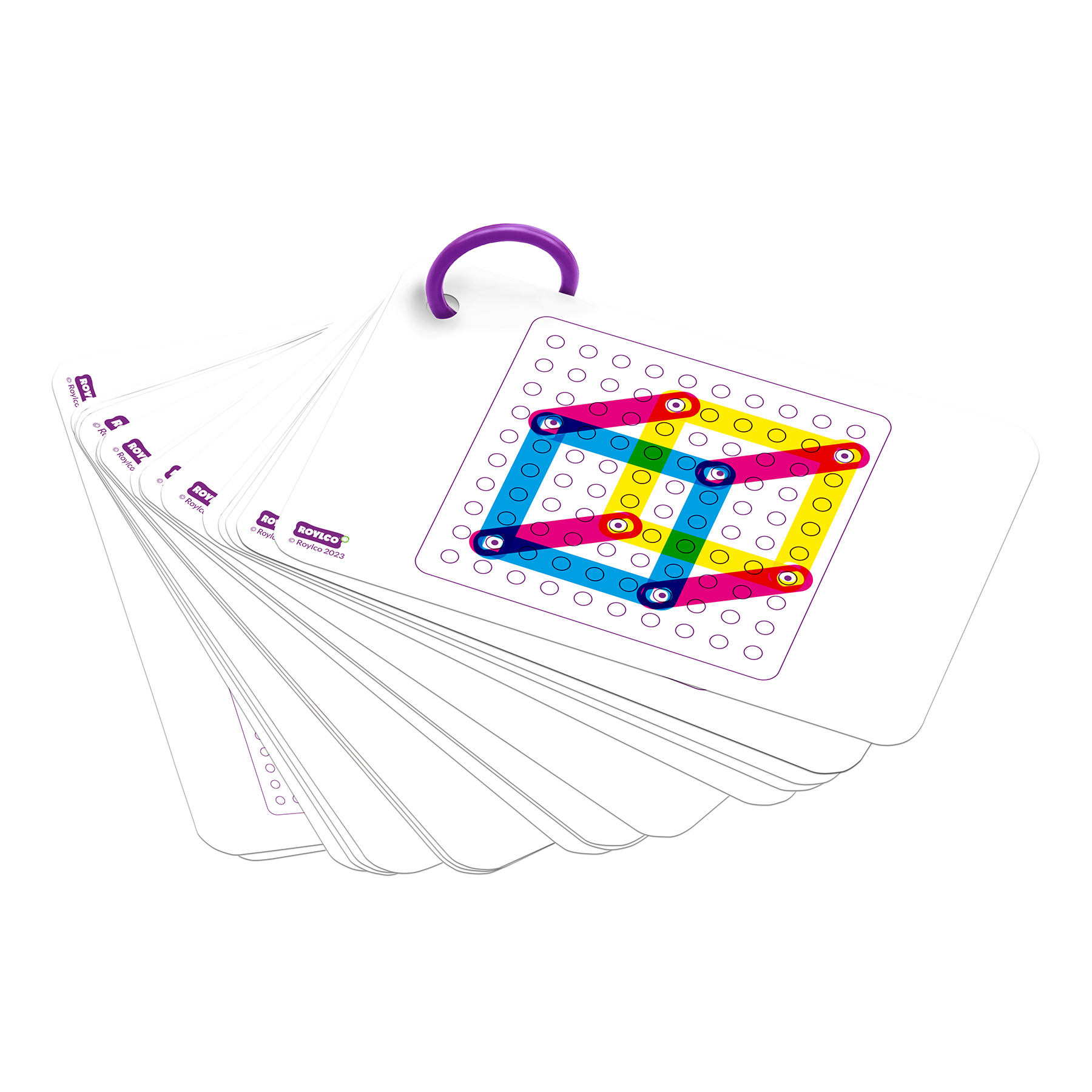 Roylco Color Beams, 164 Pieces