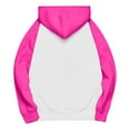 thumbnail image 4 of DondPO Oversized Hoodies For Women Plus Size Hoodies For Women Womens Fall Fashion 2025 Pullover Sweatshirts For Women Fall Coats For Women 2025 Oversized Sweatshirt For Women Hot Pink L, 4 of 5