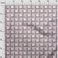thumbnail image 2 of oneOone Cotton Poplin Fabric Diamond & Basketweave Geometric Print Fabric BTY 42 Inch Wide, 2 of 4