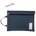 thumbnail image 3 of 1pc New Design Double Layer Zipper Oxford Fabric Simple Stylish Large Capacity Relaxed Pack A4 Document Bag Tote Business Office Organizer, 3 of 5