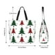 thumbnail image 5 of Disketp Buffalo Plaid Christmas Trees Bolsa Tote Estampada para Mujer, Bolso de Hombro y de Mano para Compras y Viajes, 5 of 8