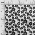 thumbnail image 2 of oneOone Polyester Spandex Black Fabric Floral Sewing Fabric By The Yard Printed Diy Clothing Sewing Supplies 56 Inch Wide, 2 of 4