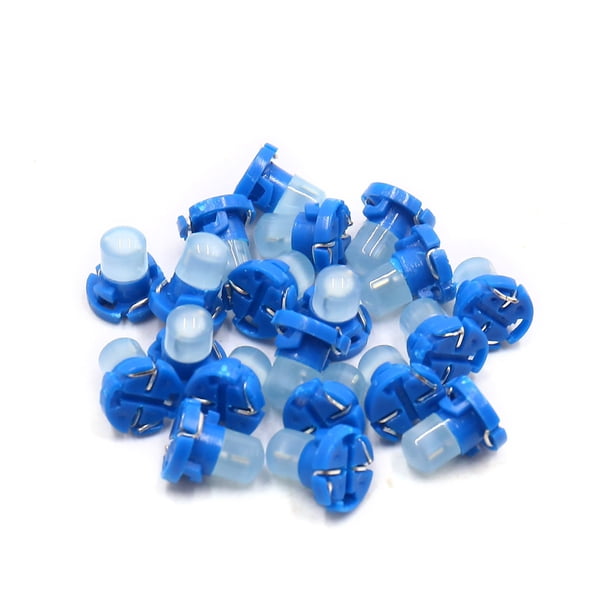 20Pzas T4,2 Bombilla LED Azul Interior de Coche Vehículo Luz del Panel Tablero Salpicadero