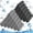 Black Gray, variant on Lumivox 100 Pack Cooling Towel - Microfiber Cold Sports Sweat Rags Neck & Face Breathable Ice Chilly Towel for Gym Yoga Golf Workout Beach Accessories