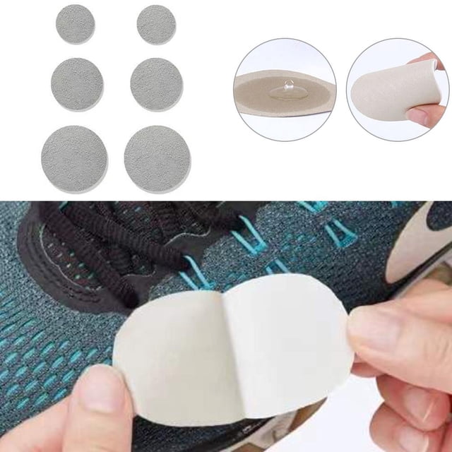 Parches para Zapatos Likrtyny Adhesivos Reparación Vampiros Protector Talón Gris
