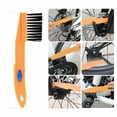 thumbnail image 4 of Bike Cleaning Tool Set 7 Stück Fahrrad Clean Brush Kit für Fahrradkette / Reifen / Sprocket Radfahren Ecke Fleck Schmutz Clean - Fit für Mountainbike Rennrad City Bike Faltrad etc, 4 of 8