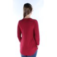thumbnail image 3 of Maison Jules Womens Pocket Pullover Blouse, 3 of 3