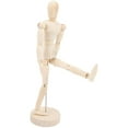 thumbnail image 4 of Artist Mannequin Model Moveable Wooden Mannequin Model DIY Painting Model, 4 of 9