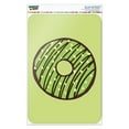 thumbnail image 1 of Mint Chocolate Chip Donut Yummy Green Home Business Office Sign, 1 of 3