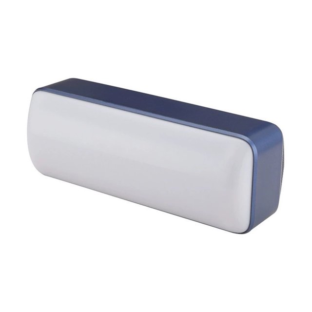 PAVEOS Subwoofer portátil de audio Bluetooth 5.0 con emisión RGB y calidad de sonido HIFI con batería de litio incorporada, audio Bluetooth adecuado para uso doméstico, color azul