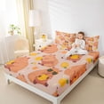 thumbnail image 3 of Erosebridal Brown Capybara Bed Sheets For Kids,Cute Animals King Sheets For Capybara Lovers 4 Pieces, 3 of 6