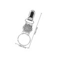 thumbnail image 2 of unbranded 2Ud Clip Para De Tela Protector Para Brim Accesorio De Viaje, 2 of 7