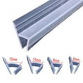 thumbnail image 6 of 3 Various Sizes Seal Strip Screen Door Bathroom Shower Water Silicone H Shape, 6 of 8