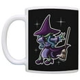 thumbnail image 2 of ThisWear Halloween Coffee Mug Dabbing Witch Mug Witch Gifts for Women or Men 11 ounce 2 Pack Coffee Mugs Black, 2 of 4