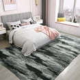 thumbnail image 5 of Wondo 6x9 Feet Area Rugs for Living Room Bedroom, Black Soft Fluffy Shaggy Bedside Carpet, Machine Washable Indoor Floor Rug for Kids Home Decor Aesthetic, 5 of 8