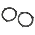 thumbnail image 1 of 2uds 6,5 Pulgadas círculo Espaciador Adaptador Altavoz Casquillo para el Vehículo Plástico Negro, 1 of 1