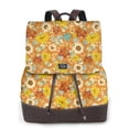 thumbnail image 1 of Fotbe Daisy maple fall Mochila Bolso con Estampado para Mujer, Mochila Antirrobo de Nylon Impermeable, Bolsa Ligera de Hombro, 1 of 4