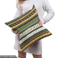 thumbnail image 4 of Ambesonne Tribal Fabric by the Yard Upholstery, Tiny Bird Footprints, 5 Yards, Multicolor, 4 of 4