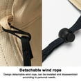 thumbnail image 7 of Lshunze Waterproof Bucket Rain Hat with Chin Strap Quick Dry Packable Boonie Sun Hat Safari Hat UV Protection, 7 of 7