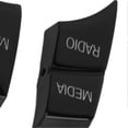 thumbnail image 2 of Head Light Eyelid Black Glossy ABS Protective Front Headlight Eyebrow Replacement for Commodore, 2 of 3