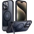 thumbnail image 1 of Temdan Étui Magnétique Compatible avec iPhone 16 Pro Max, [Support Invisible Intégré][Compatible avec MagSafe] [Grade Militaire Antichoc] Étui Fine pour iPhone 16 Pro Max 6.9 Pouces, Noir, 1 of 5