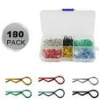thumbnail image 2 of RC Body Clips Pins Rc Car Body Clips R Pins Stainless Steel Parts 6 Colors (180Pcs), 2 of 5