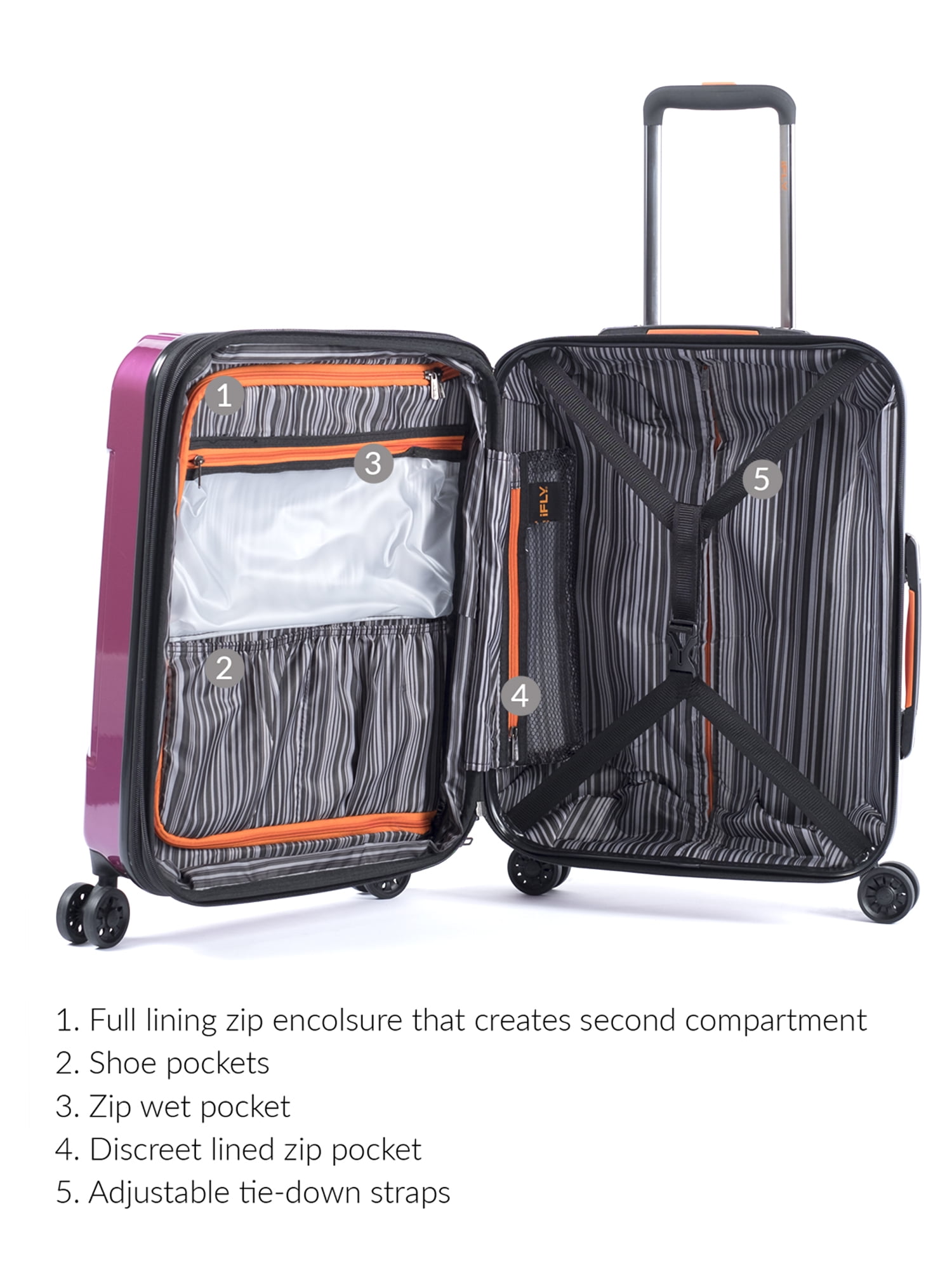 Ifly pinnacle luggage deals