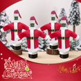 thumbnail image 1 of Hot6sl Liquidación de Ahorros de Verano 2 Fundas para Botellas de Vino, Decoración para El Hogar, Fiesta, Papá Noel, Navidad, 1 of 7
