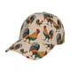 thumbnail image 1 of Fotbe Rooster Gorro Clásico de Béisbol, Gorra Ajustable con Broche Snapback, Gorro de Exterior de Algodón Suave, 1 of 6