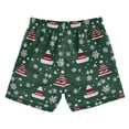 thumbnail image 7 of FORMRS Boys Swim Trunks Quick Dry Mesh Liner Boardshorts Sizes XS-XL, Red Christmas Trees, 7 of 7