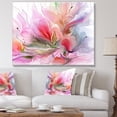 thumbnail image 3 of Designart 'Lovely Painted Floral Design ' Extra Large Floral Wall Art, 3 of 3