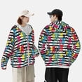 thumbnail image 4 of Lsque Trendy Colorful Pineapples 1 UPF 50+ Lightweight Sun Protection Men's Women's Long Sleeve Shirt, Hoodie Performance -3X-Large, 4 of 9
