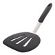 thumbnail image 2 of EeaseMX Espátula antiadherente de acero inoxidable para cocina, ideal para el hogar, restaurante y hotel (negro y plateado)., 2 of 7