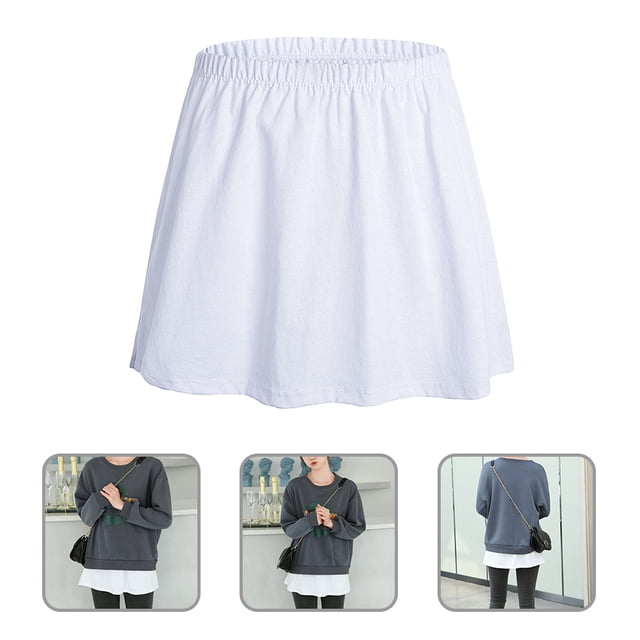 unbranded Extensor De Falda Layering Con Dobladillo Falso Para Estilo Casual Diario