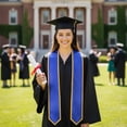 thumbnail image 3 of Graduation Stole Sash Long Bachelor Gown Scarf Colorful Graduation Ribbon Graduate Honor Stole for Bachelor Dress, 3 of 7