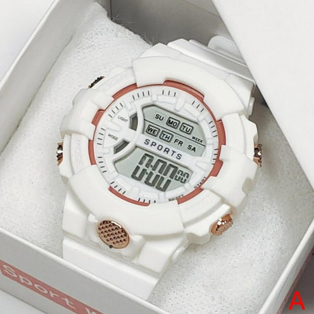 SGACAI Electronic Watch For Teenagers, Couples, Fashion, Sports, Multi-Function Watch, Popular Matcha Green Electronic Watch