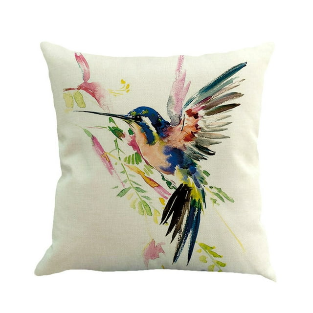 Funda de almohada con pinturas artísticas, funda de cojín para decoración del hogar, funda de almohada familiar Wmkox8yii HFSH3589