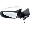 thumbnail image 4 of MIRROR Compatible For 2008-2019 Dodge Grand Caravan 2008-2016 Chrysler Town and Country Left Driver Heated Power Glass In-housing Signal Light With memory Chrome, 4 of 5