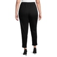 thumbnail image 2 of HANES Just My Size Women's Plus Size 2 Pocket Stretch Pull On Pants Available in Petite, 2 Pack, 2 of 13