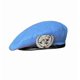 thumbnail image 1 of Un Peacekeeping Forces Hat - Official Style Blue Beret Reproduction, 1 of 3
