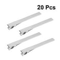 thumbnail image 3 of LOLIPPYY 20Pcs Silver Metal Duckbill Clips Thin Sturdy Alligator Clips for Precision Hair Sectioning, 3 of 8