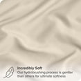 thumbnail image 2 of Bare Home Sand Microfiber Pillowcase Set, Hypoallergenic, King Set of 2, 2 of 6